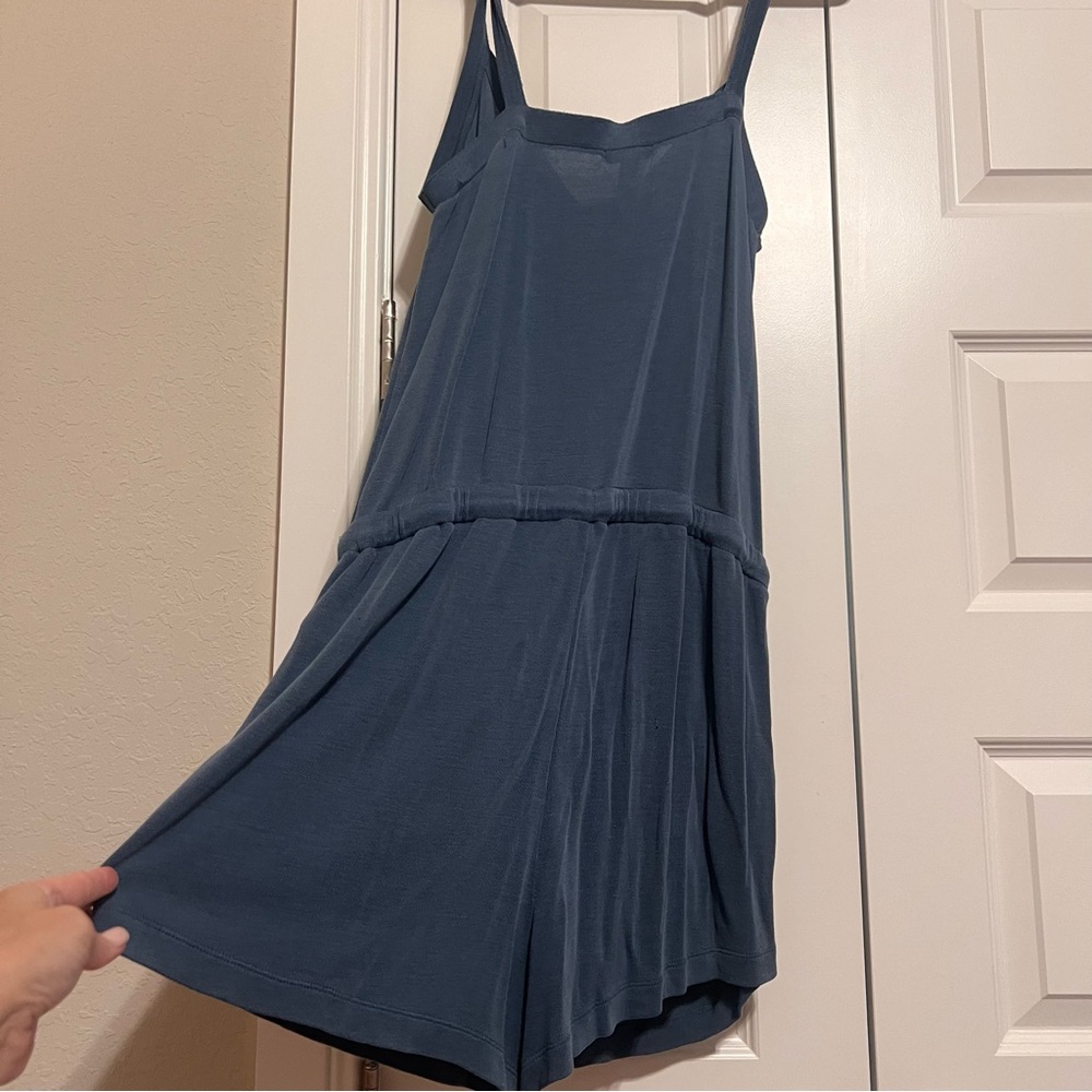Daily Ritual Women's Romper Bundle - Black, Gray, Blue (flaws) SEE DESCRIPTION! - Picture 6 of 12